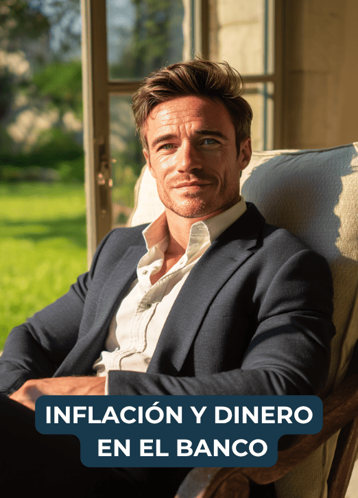 ¿Cómo afecta la inflación al dinero que tienes en el banco?
